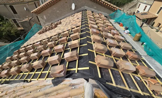 Rénovation complète d'une couverture à colombier, Sérignan, FAZ Concept